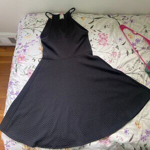 Black Mossimo Flare Short Dress Size M